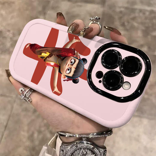 【抬腿哪吒苹果手机壳】适用苹果16PROMAX手机壳iPhone15plus创意14可爱13个性12。ry 商品图3