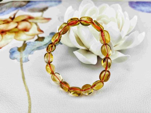 天然黄水晶单圈手串 商品图1