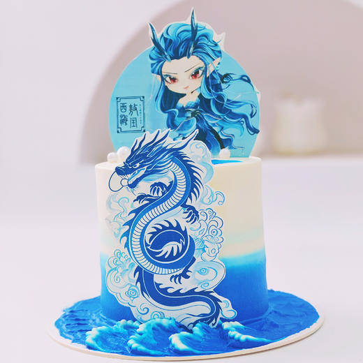 敖闰奶油蛋糕（哪吒系列） | 糕匠 商品图0