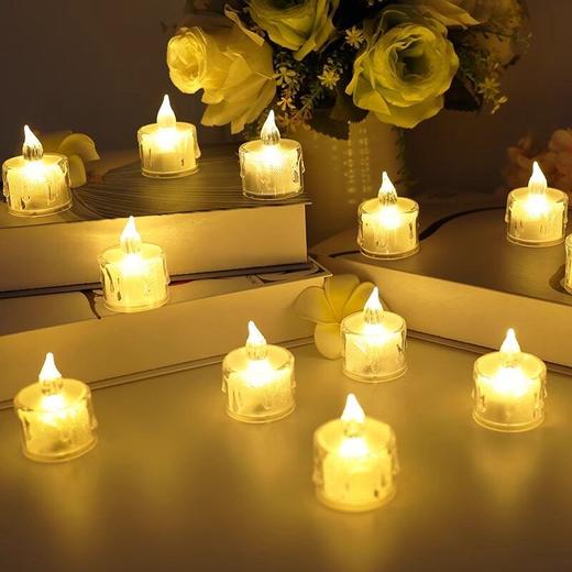 装饰露营小夜场景表白蜡烛LED气氛生日布置灯求婚创意电子灯浪漫 商品图2