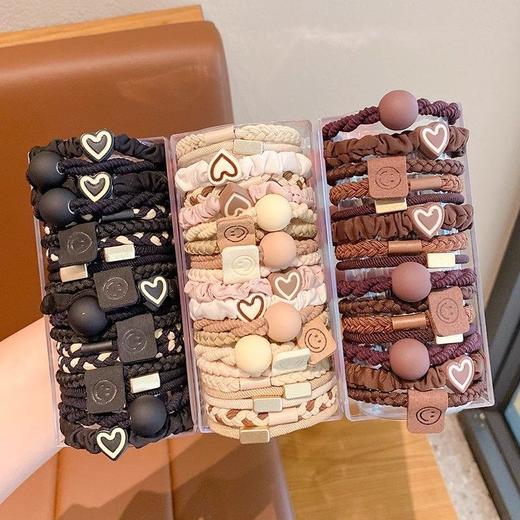 发发圈女童皮筋发绳小女孩扎丸子头2024儿童马尾不伤新款头饰简约 商品图0