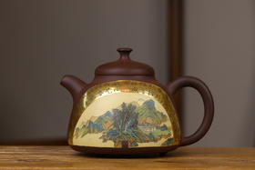 云南建水紫陶纯手工名家制作陈学壶