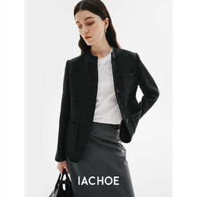 棉仓3621507001-IACHOE体制内短外套