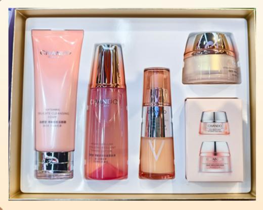 自然堂弹嫩紧致 抗皱臻选四件套  霜版/乳版 商品图0