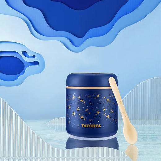 多样屋TA21-0011BP皓天迷你不锈钢汤罐530ML 商品图2