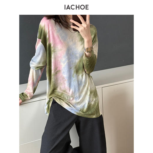 棉仓3621501015-IACHOE【欧若风】春天T恤 商品图3