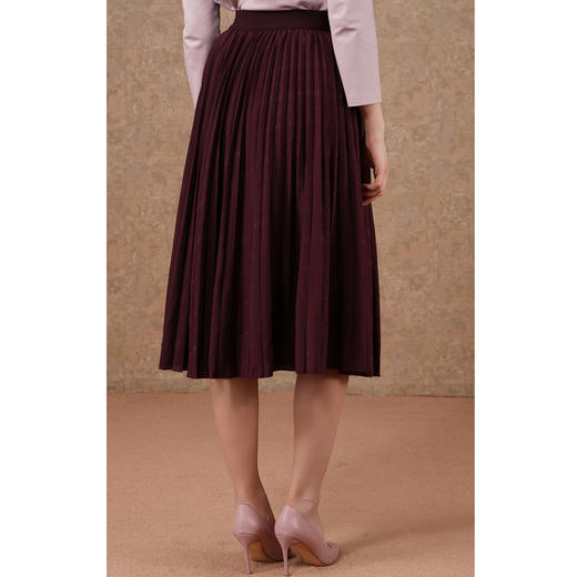 乔万尼a字半裙百褶百搭减龄设计半身裙ET1D503 商品图4