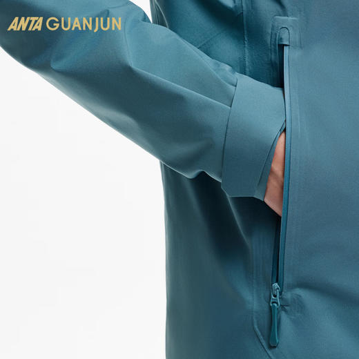 安踏冠军户外系列  【山锋】男士冲锋衣防风专业徒步越野152510626 商品图3