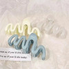 波浪形子后脑勺发夹发饰多发发量多巴胺大号糖果色抓夹卡夹夹鲨鱼 商品缩略图0