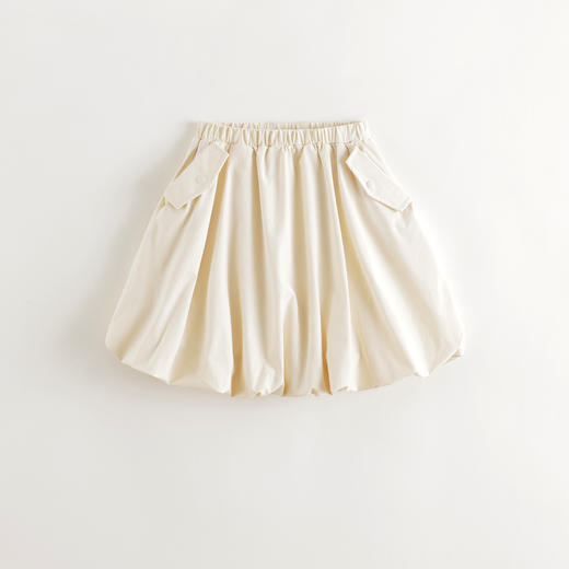 马克珍妮女童元气花苞工装短裙 儿童半身裙2025年春夏新款550620 商品图2