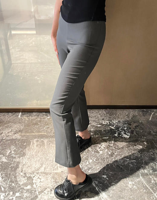 M家 春夏微弹修身微喇九分裤 商品图7