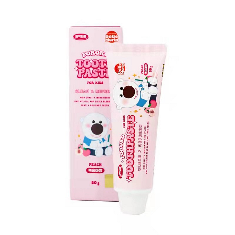 啵乐乐儿童牙膏(桃子味)