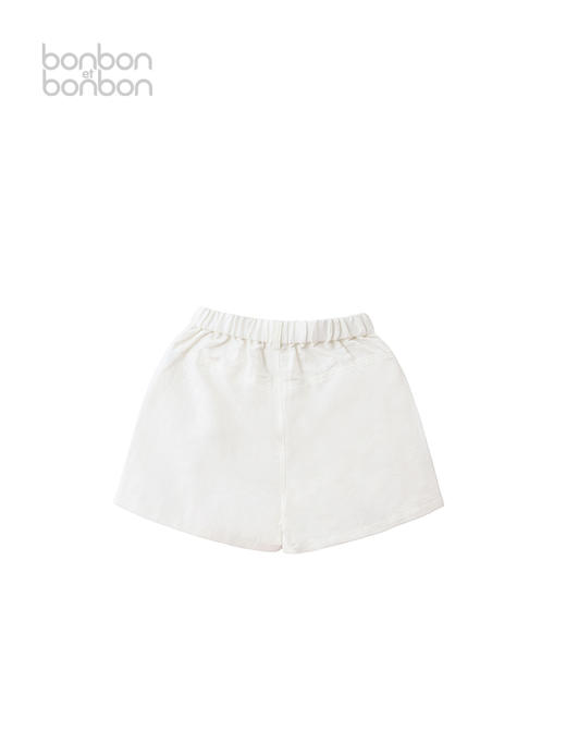 设计感绣花细节裙裤 商品图1