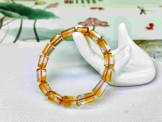 天然黄水晶单圈手串 商品图4