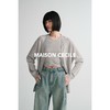 MAISON CECILE 四色/软糯亲肤羊绒羊毛慵懒感针织大开衫 商品缩略图2