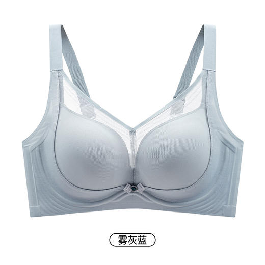 【高侧收聚拢】I'd爱帝一体式无痕定型按摩文胸网纱薄杯 商品图9