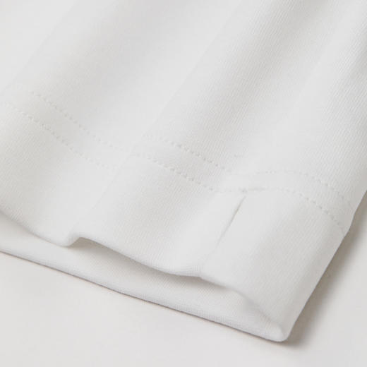 【品牌优选】 363801016-白海豚coolmax凉感空气层插肩袖宽松短袖T恤RJ058 商品图3