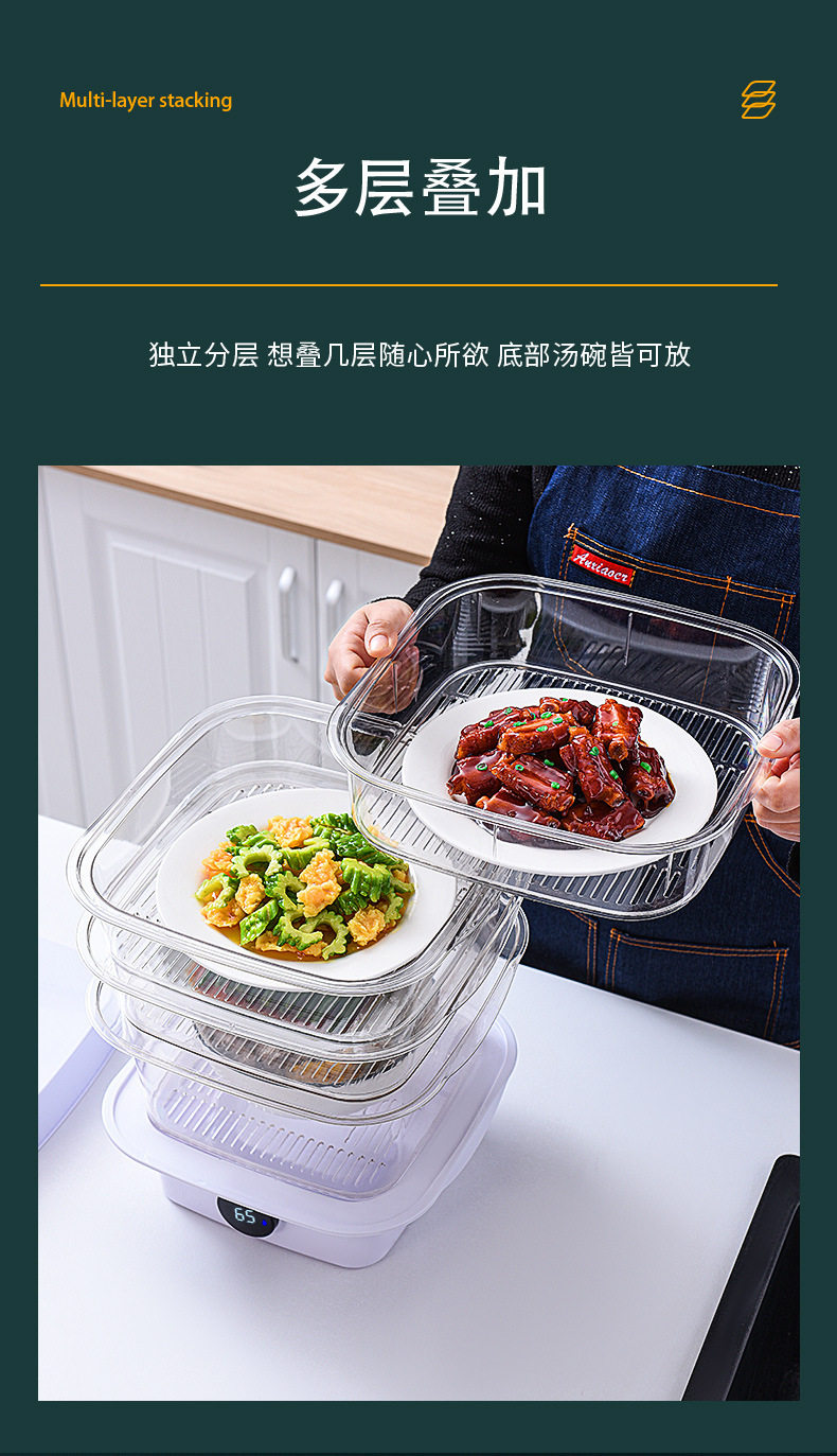 剩菜食物罩家用多层盖菜罩