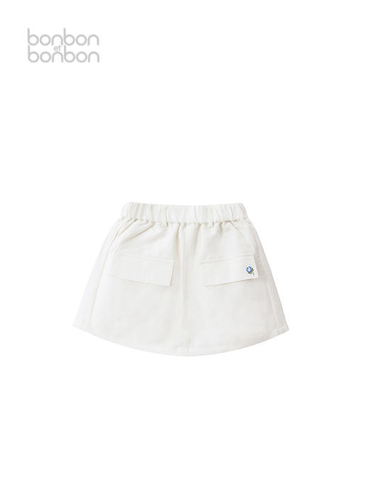 设计感绣花细节裙裤 商品图0