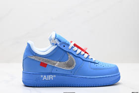 耐克OFFWHITE x NIKE AIR FORCE 1低帮休闲运动板鞋DX1419-500男鞋