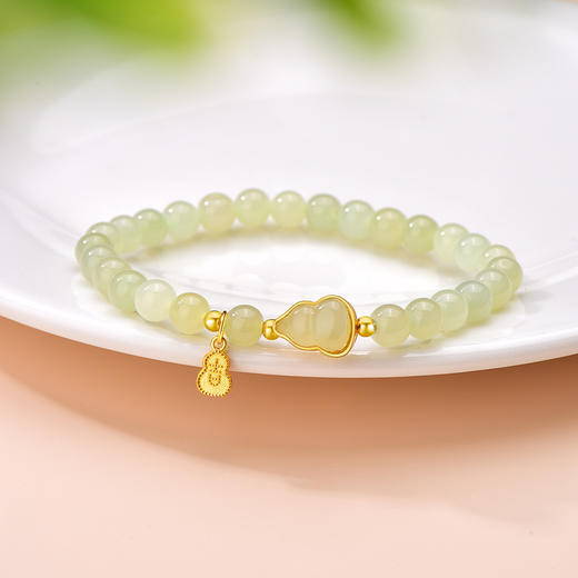 金六福吉祥荔枝冻手链SLJS21166★ 商品图3