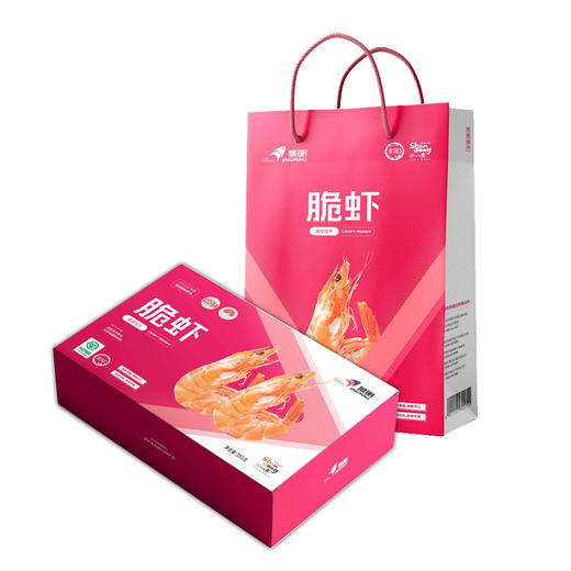 【东营特产】景明黄河口脆虾礼盒250g 商品图0