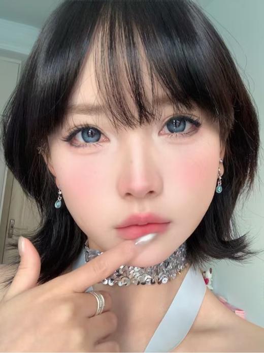 『大直径半年抛』 Blushgirl-暗黑人鱼-14.5mm【半年抛 度数0-800度 无525/575】 商品图7