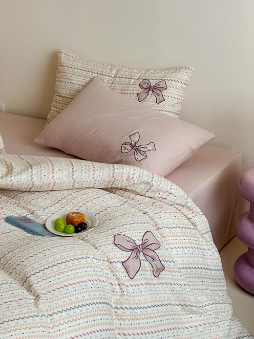 【超柔超舒适】2025新款全棉双层纱四件套 活性印染 婴儿级贴肤 轻柔 越洗越软 舒适透气月子儿童四件套 商品图8