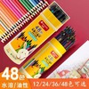 美术用品6铅笔文具48画笔彩幼儿园色铅色小学可擦彩色色套装36 商品缩略图1