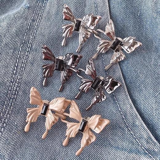 皮带扣腰带隐形女款改小收紧调节新款2024懒人神器裤腰蝴蝶收腰女 商品图0