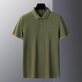 男装夏季新款polo衫上衣男士大码休闲男装短袖T恤纯色t恤衫    PSL-8393