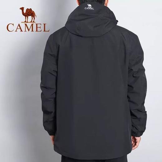 骆驼户外冲锋衣2025情侣款三合一可拆卸防风防水登山服 商品图1