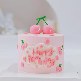 粉樱桃奶油蛋糕 | 糕匠