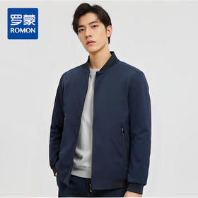罗蒙棒球服夹克外套男春秋休闲夹克男舒适男式夹克男外套