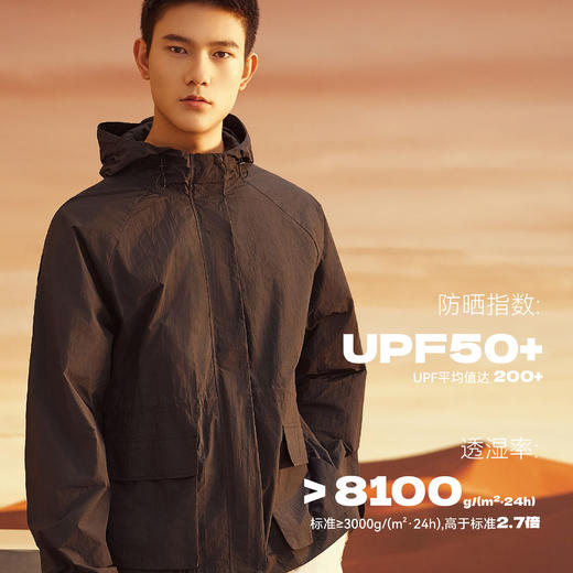 【防晒】男士工装防晒衣光盾旅行衣耐磨防晒冰爽透气速干【YM7337】 商品图1