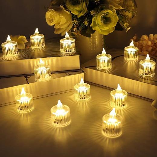 装饰露营小夜场景表白蜡烛LED气氛生日布置灯求婚创意电子灯浪漫 商品图3