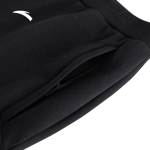 安踏（ANTA）运动卫裤男士春季新款黑色收口束脚裤健身跑步长裤152517304 商品图7