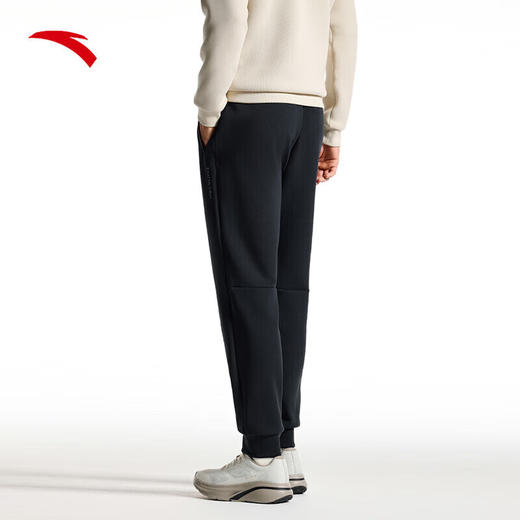 安踏（ANTA）运动卫裤男士春季新款黑色收口束脚裤健身跑步长裤152517304 商品图2