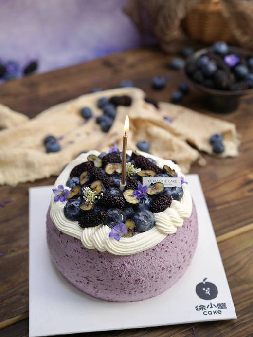 【桑葚紫米薰衣草】桑葚果肉+现熬桑葚果酱+糯叽叽的紫米+特调薰衣草桑葚奶油，一口下去巨满足！ 商品图8