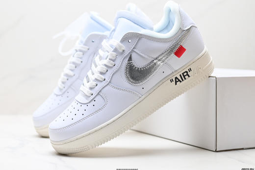 耐克OFFWHITE x NIKE AIR FORCE 1低帮休闲运动板鞋DX1419-500男鞋 商品图7