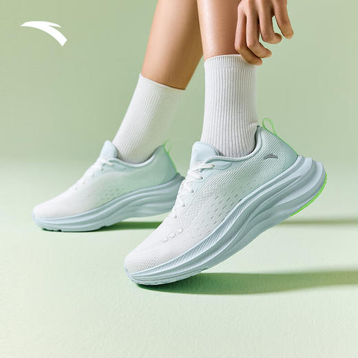 安踏叶子丨轻质缓震跑步鞋女2025春季新款轻便运动鞋子122515515 商品图6