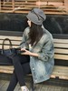 美洋同款高光继承者磨毛做旧牛仔外套 商品缩略图0