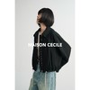 MAISON CECILE 三色/亚麻宽松立体感轻盈舒适夹克外套 商品缩略图3