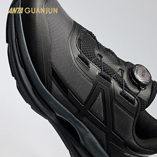 安踏（ANTA）雳炼2-BOA全天候系列氮科技通勤慢跑缓震跑鞋男112515511A 城堡灰/基础黑-3 42 （男） 商品图1