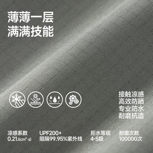 素湃云感休闲裤男女户外凉逸云壳裤C3522 商品图2