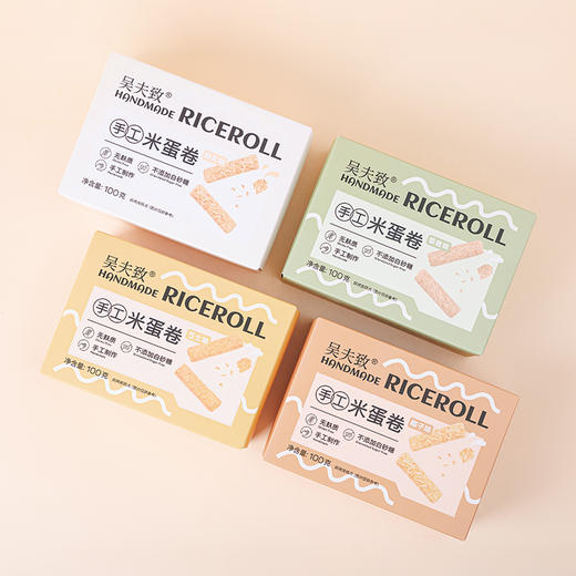 【吴夫致】无麸质手工蛋卷无小麦无蔗糖 商品图4