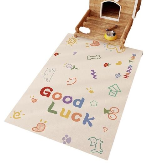 防水围栏可擦垫卡通免洗狗窝PVC养猫宠物脚垫防滑地垫一抹净专用 商品图4