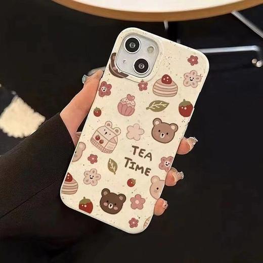 小吃壳promax小麦大孔14苹果1615pro13 15小狗适用软壳插画 卡通 商品图2