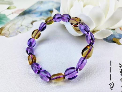 天然紫水晶单圈手串 商品图7