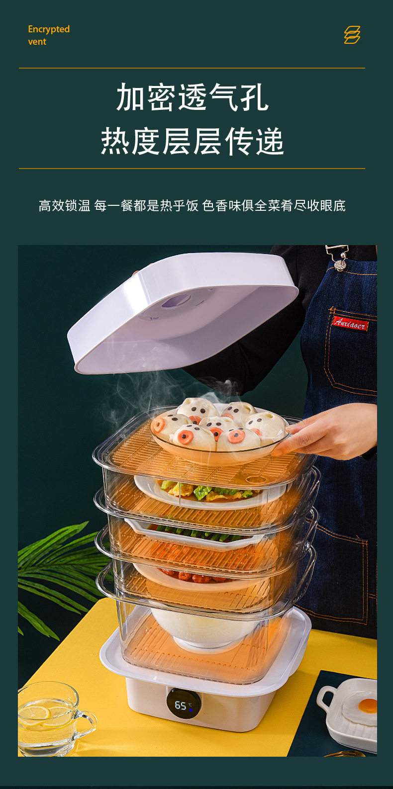 剩菜食物罩家用多层盖菜罩